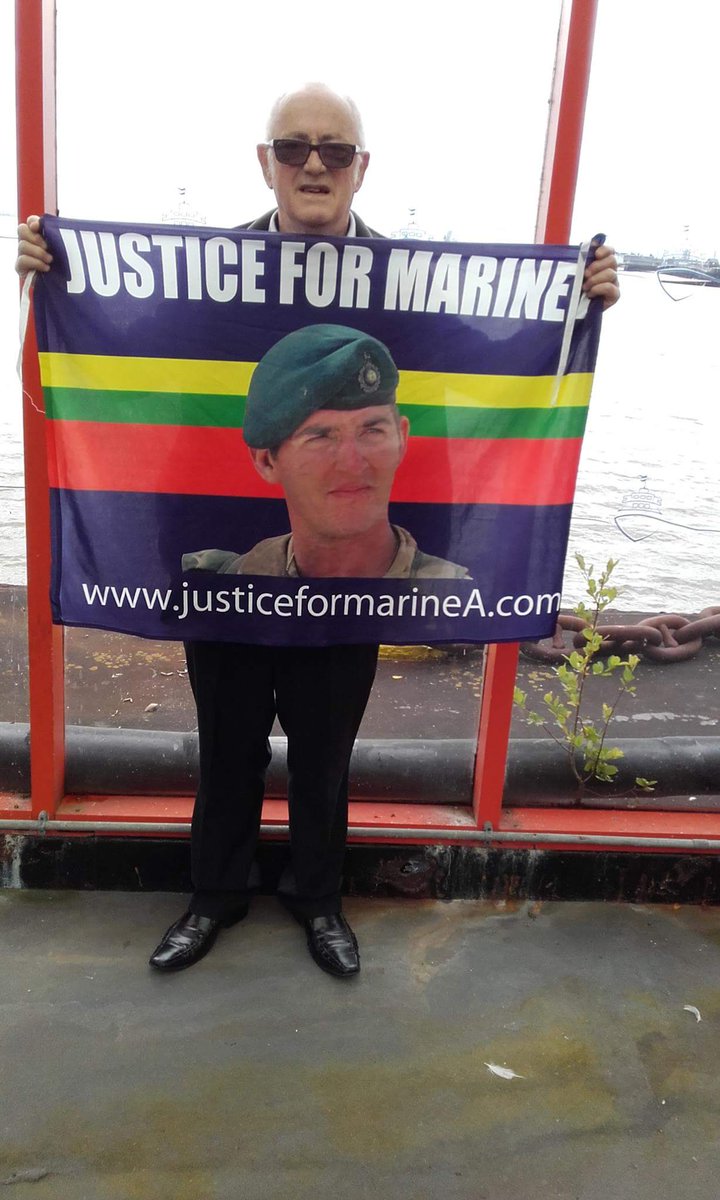 justiceforBigAl's tweet photo. #RoyalMarine Ian supporting #justiceformarinea #freein16 https://t.co/CWtf9u0aEr