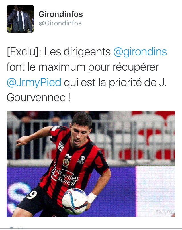 Girondinfos's tweet photo. Pour rappel, voici ce que je vous ai donné pour le poste de latéral droit aux Girondins ! #JenSaisPasPlus #Patience https://t.co/B5NxtzOYXS
