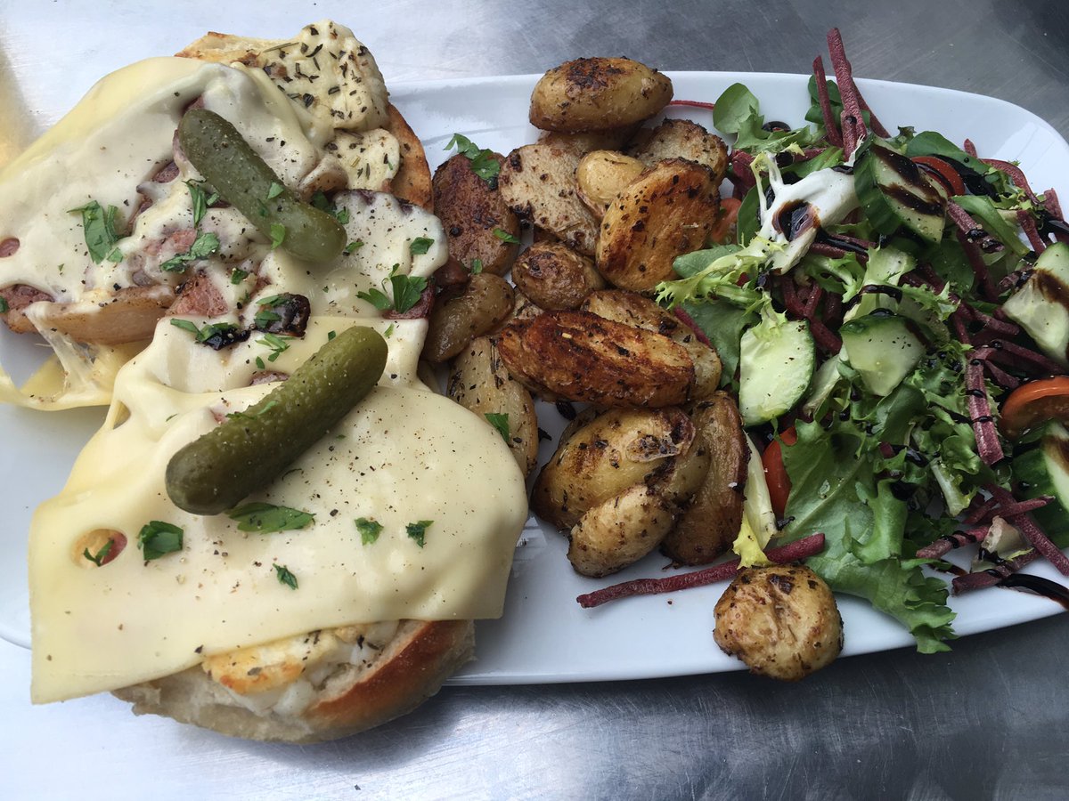 Tasty bacon and halloumi bagel <a href="/TheSpoonInn/">The Spoon Inn</a> ! Perfect for a lunch bite at a reasonable price!