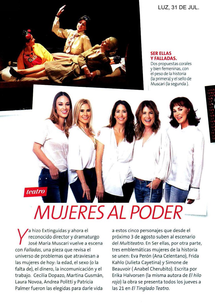 WePrensa's tweet photo. #FALLADAS EN @revista_luz // AGOSTO @multiteatro // @dabopeok // https://t.co/ifP0ONIiqT