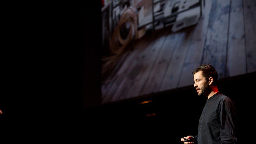 designindaba's tweet photo. Swiss #designer Christophe Guberan on materials that transform #designindaba2016 @MIT @ecal_ch #designthinking https://t.co/hcIjUxNCJl