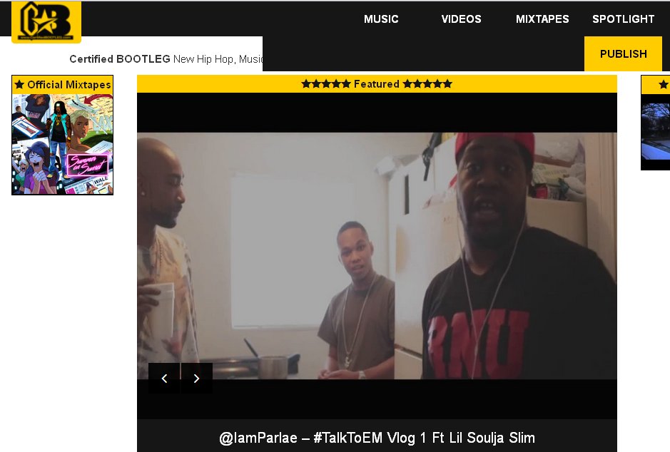 samhoody's tweet image. Featured on Certifiedbootleg.com @IamParlae - #TalkToEM Vlog 1 Ft Lil Soulja Slim certifiedbootleg.com/videos/music-v…