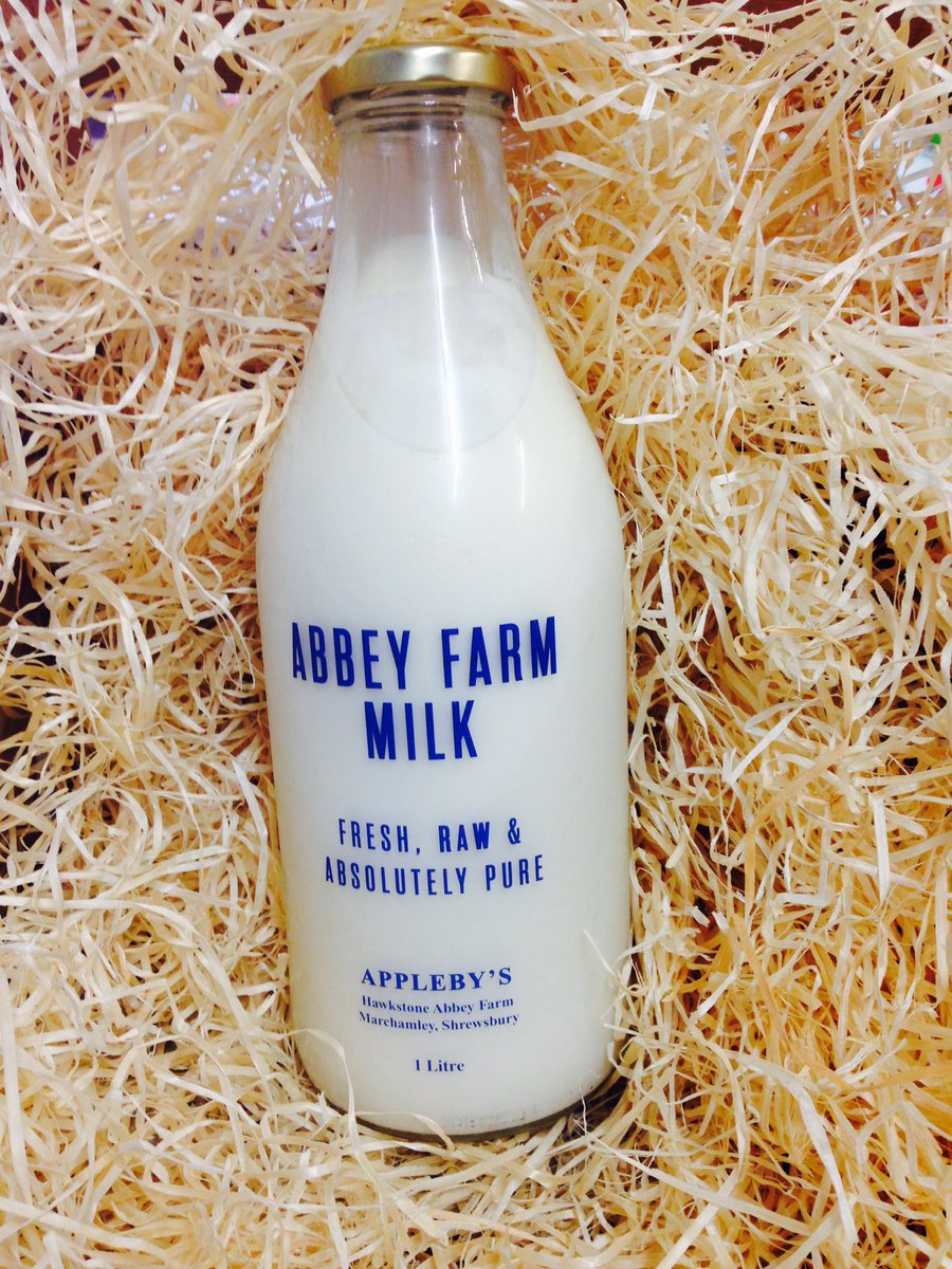 Our #abbeyfarmmilk glass bottles have arrived! #recycle #reuse #rawmilkrevolution