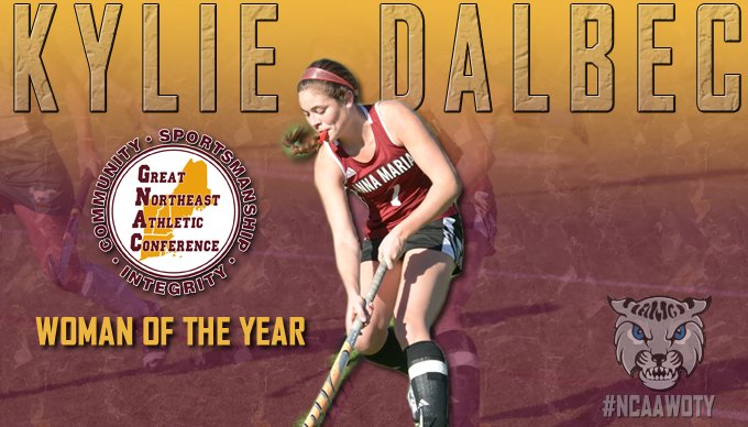 goAMCATS's tweet photo. Kylie Dalbec of @AMCAT_FHockey named 2016 GNAC Woman of the Year - https://t.co/TxiNEhpfzo #theGNAC #NCAAWOTY https://t.co/rtr16eE2Vi