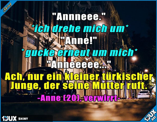 DerCutty's tweet image. Sehr verwirrend wenn man Anne heißt :D