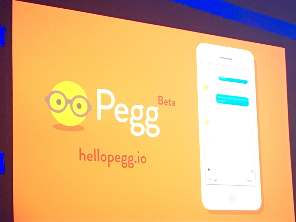 Claude_Cordier's tweet photo. With Pegg, Future is now #sagesummit. First time in the world a bot interacting with accounting. Waow. https://t.co/dk4HLG2QZr