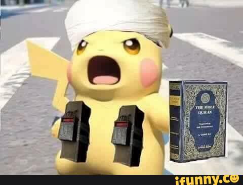 GLookathat's tweet photo. @amacord17 #DaeshGo "attrappez les tous!" #Fuckdaesh à ne pas confondre avec les Pokemusulman https://t.co/aF5NiGo6Yi