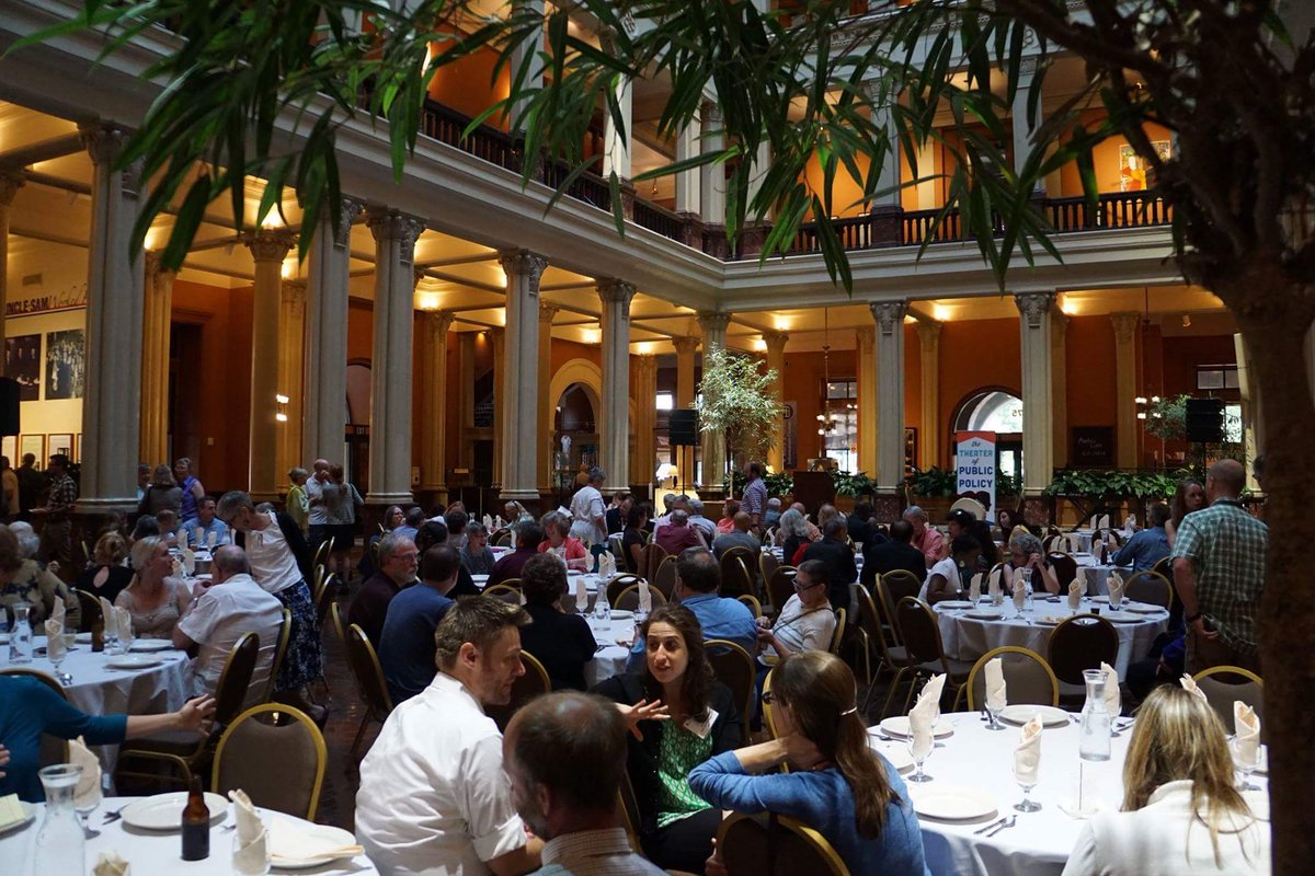 CommDevSoc's tweet photo. It was a great time at the Landmark Center last night. https://t.co/V3wcrMzYiZ #commdev16 #cdsmn16 #commdev. https://t.co/Vse8diadEI