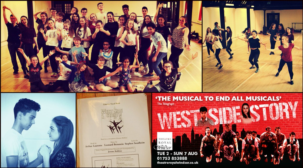 The cast rehearsed in Eton today &amp; we can report that things are looking pretty goooood! #Excited for opening night!