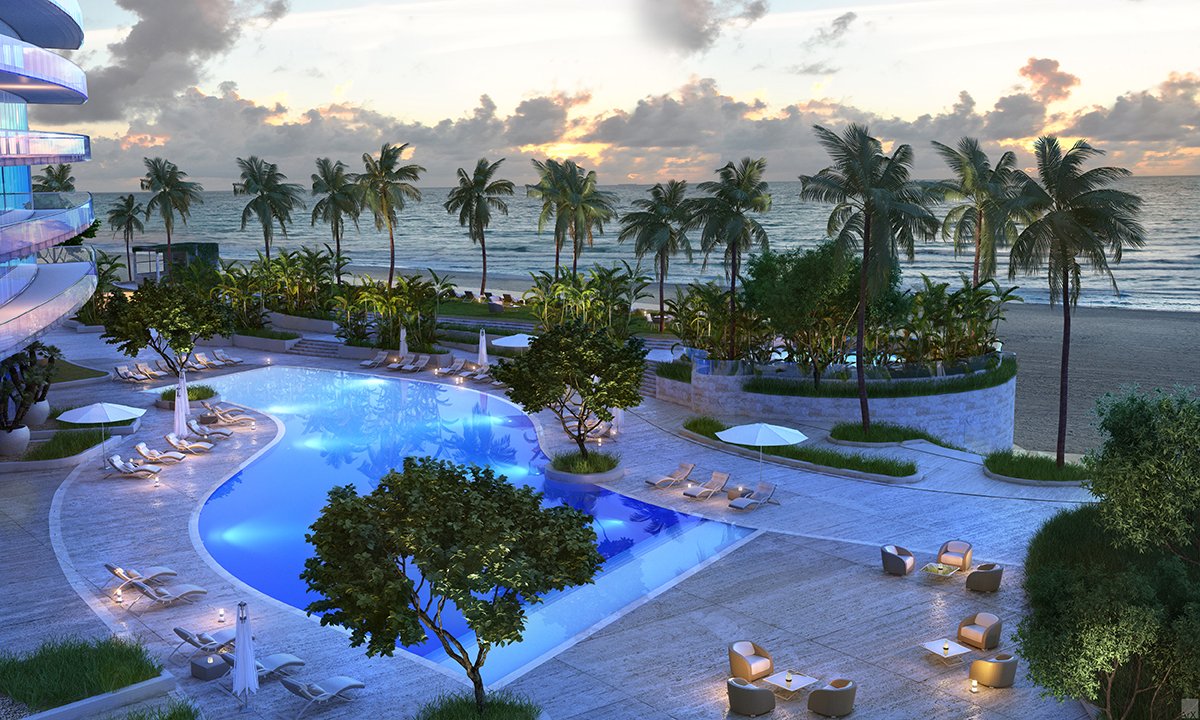DezerDev's tweet photo. Residences by Armani/Casa will feature a pristine pool deck overlooking the Sunny Isles Beach shoreline. #rbacmiami https://t.co/x5FwbcVLpO