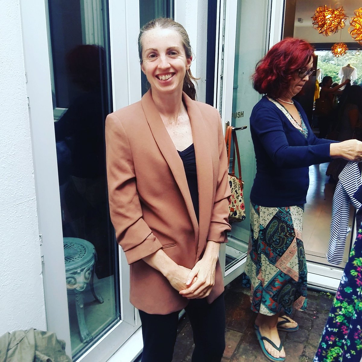 Some fab swishes happening <a href="/TheFAIRShop/">The FAIR Shop</a> #brighton #clothesswap #swishing #ecofashion