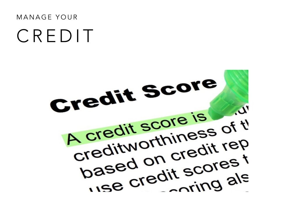 Learn to manage your #credit buff.ly/29vMflG #savings #entrepreneurship