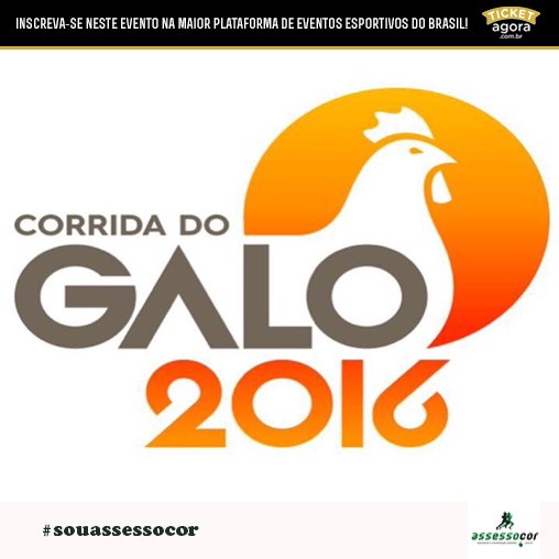 assessocor_br's tweet photo. CORRIDA DO GALO 3
Local: Limeira / SP
Data: 28/08/2016
Inscrições: https://t.co/TkKU9phqbs
#ticketagora #assessocor https://t.co/Gbeh41leCu