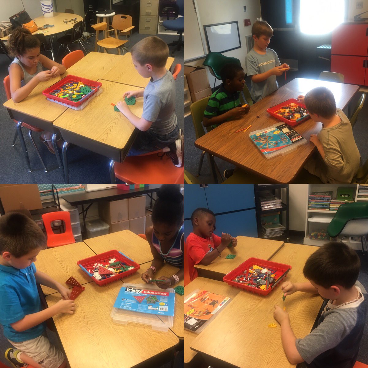 mklong0's tweet photo. Day 1 of Summer School off to a great start using our K'nex kits to explore! @PHE_Dragons @ccarlson0 https://t.co/AMImRM8Z8a