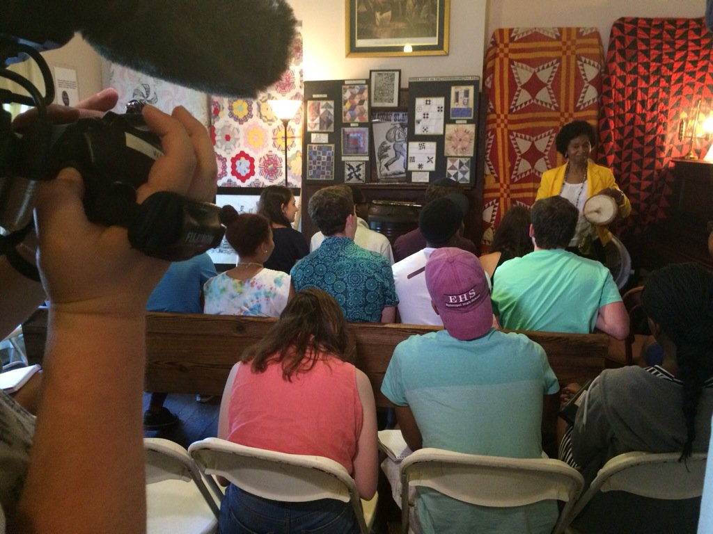 We are following youth activists from <a href="/ou_dc/">OUDC</a> as they tour <a href="/SlaveHaven/">Slave Haven Museum</a> on a black heritage tour <a href="/LocalMemphis/">memphis local</a>