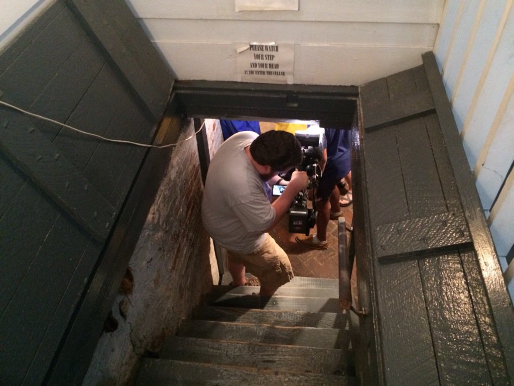 Part of the tour includes going into the cellar <a href="/SlaveHaven/">Slave Haven Museum</a>. It's such a neat museum, have you been here before?