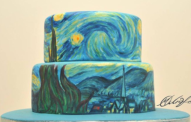 Qruda's tweet photo. Maria Aristidou decidió decorar pasteles con obras pictóricas más famosas de la historia
https://t.co/N5RC80K39E https://t.co/lcqPwGjn1A