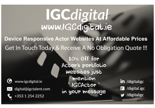 DigitalIGC's tweet image. #Actors visit us via igctalent.com  for further info and mention #igcactor in your message  #actor #film