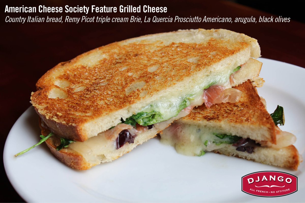 DjangoDSM's tweet image. Welcome, @CheeseSociety! We created a menu of 5 fancy grilled cheese sandwiches for you! #DjangoFeatures #Cheese2016