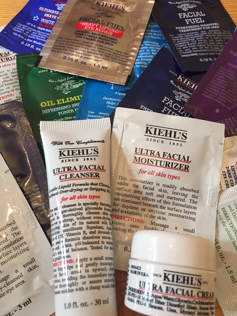 Just picked up these wonderful samples from <a href="/kiehls/">Kiehl's Since 1851</a> and we cannot wait to show you what we come up with! <a href="/Kiehls/">Kiehl's Since 1851</a>