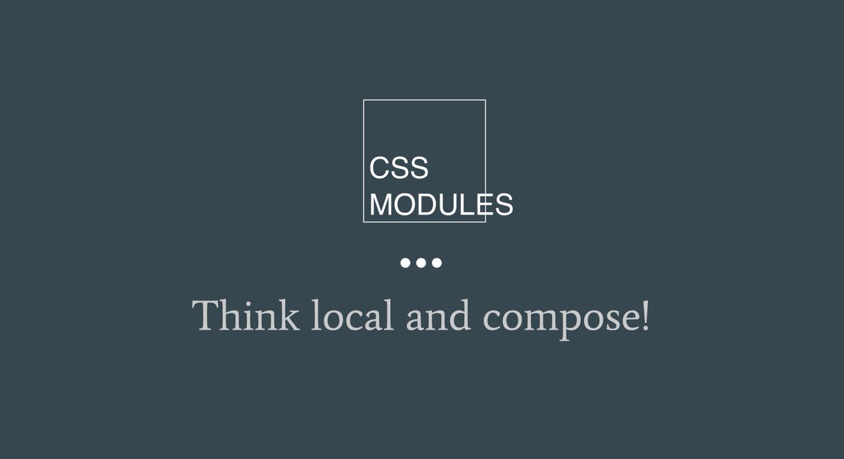 _denb's tweet image. Everything&apos;s ready for the #CSSModules talk tonight at @milanofrontend.