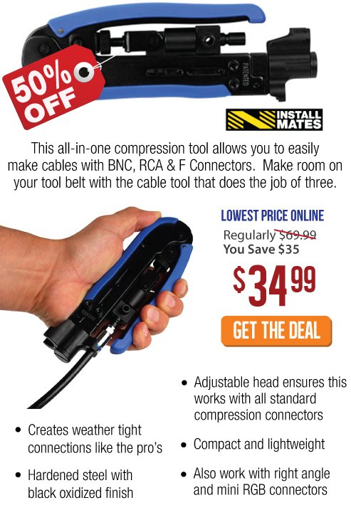 SolidSignalCom's tweet photo. Cable compression tool from #SolidSignalCom just $34.99. #satellitetvinstallers get deal: https://t.co/j0HRUZP3gK https://t.co/0Y9wsvWm33
