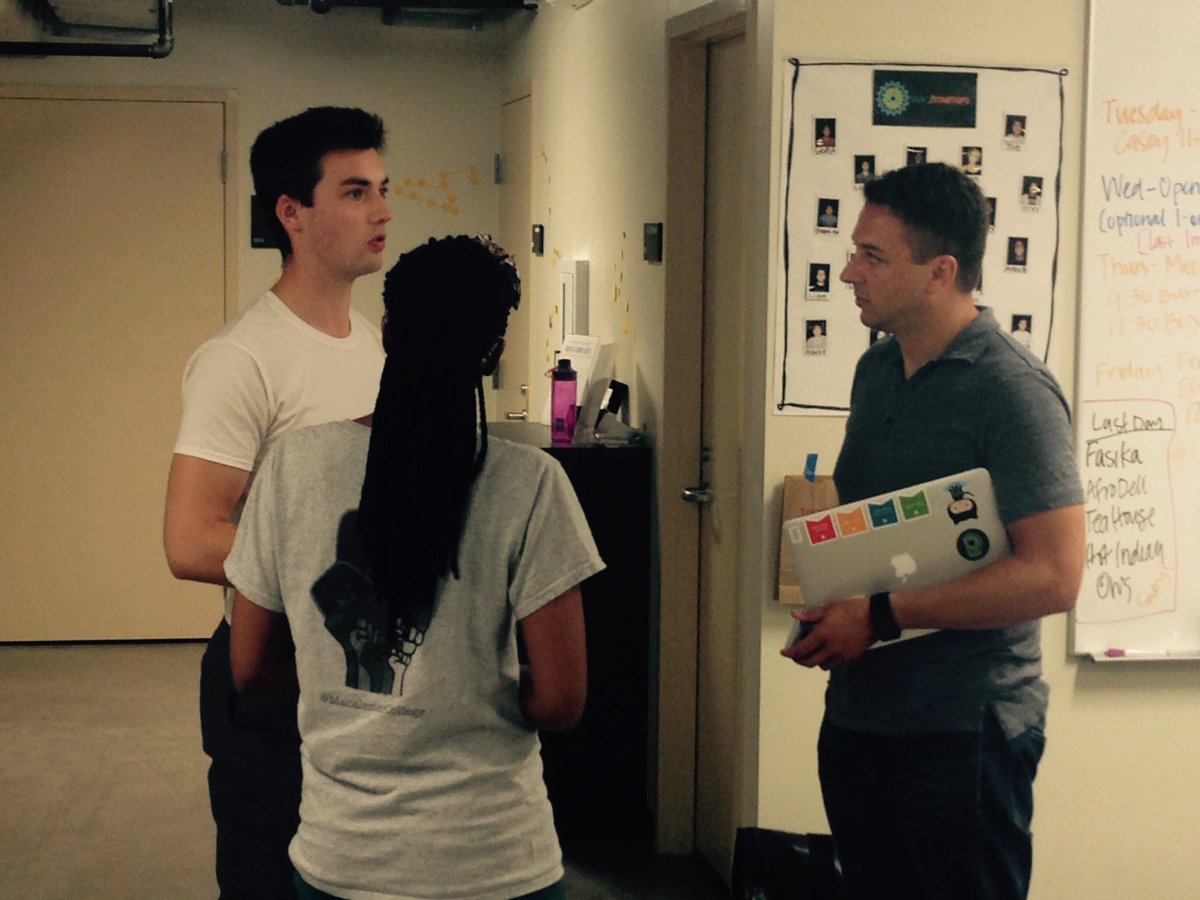 mac_eship's tweet image. &quot;Think about the stamp you&apos;re leaving on the world.&quot; @softwareforgood&apos;s @caseyhelbling at @MacStartups this morning.