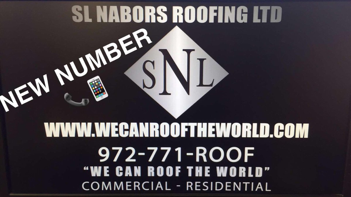 SL Nabors Roofing (SLNaborsRoofing) Twitter