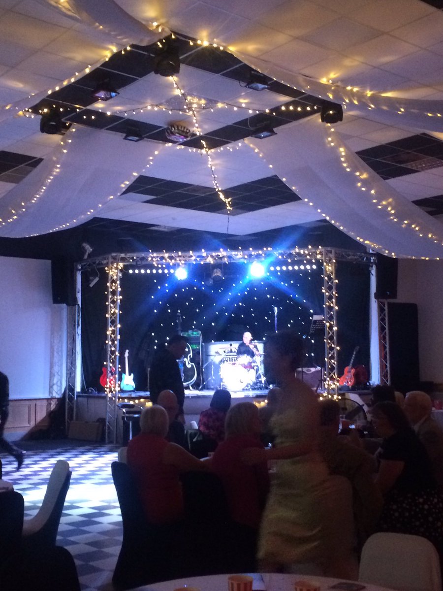 EmmaLRowan's tweet photo. Ready to launch the new @BelgradeTheatre season, '50s style! #BTLaunch https://t.co/LeksHjpMQH