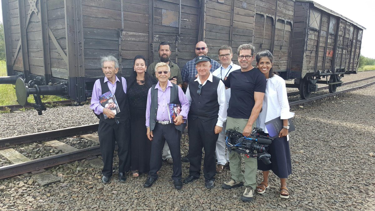 NomadicPictures's tweet photo. A train that took Jews to Auschwitz during the #Holocaust. Pics from the #SaulAndRuby documentary team in Poland. https://t.co/6Xg91MZygT