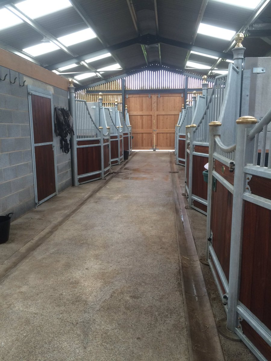 lizziecockburn's tweet photo. @BurghamHT Our stables also ready to welcome our guests! @khague1 @TSHCltd #shinyknobs #mostlocaleventever #excited https://t.co/1gOksMYm5X