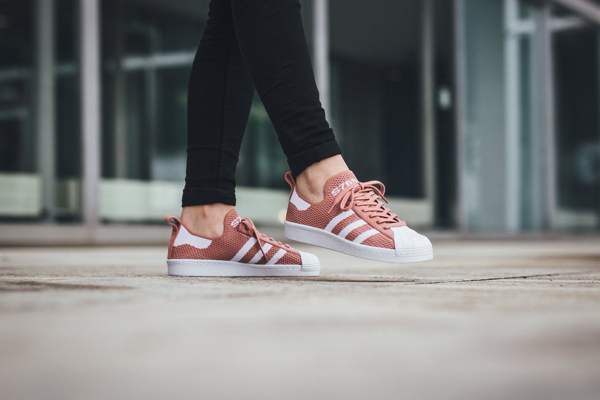 adidas superstar 80s primeknit Pink