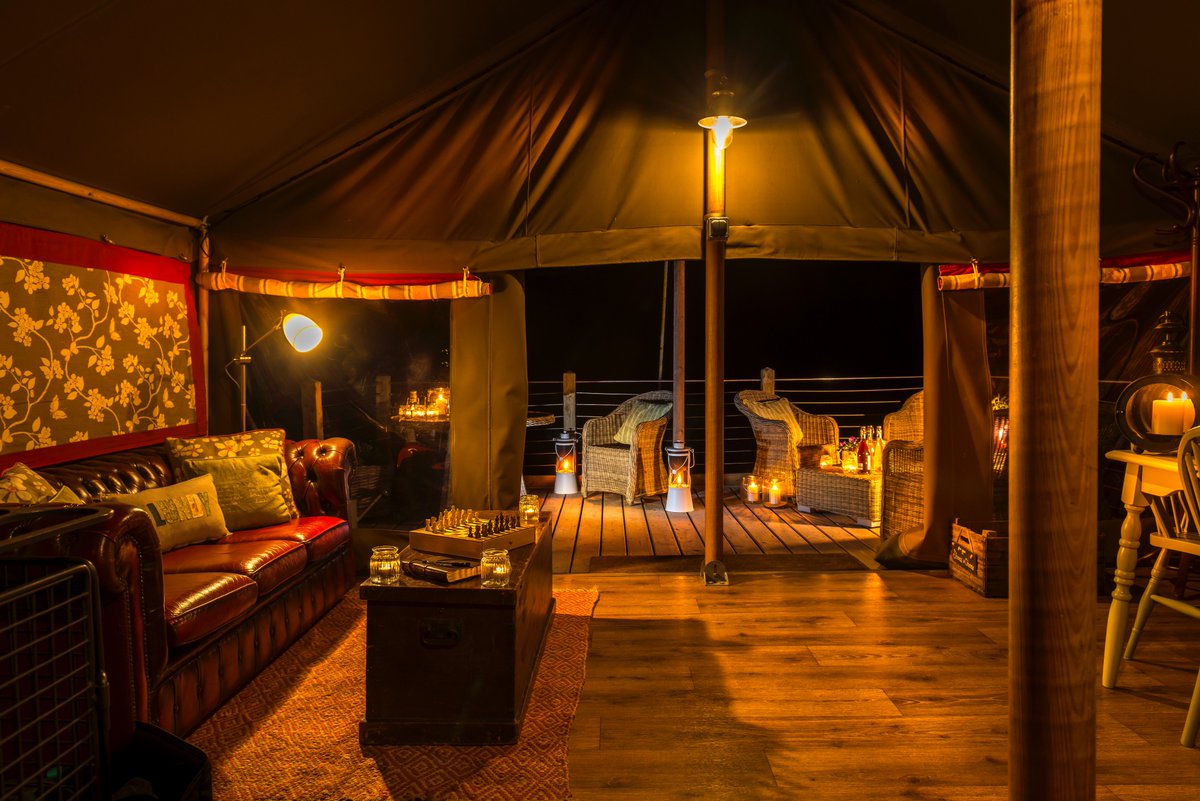 Gold Standard #glamping at Longlands: it's official! To read more visit bit.ly/LDGold. <a href="/lovenorthdevon/">North Devon</a>