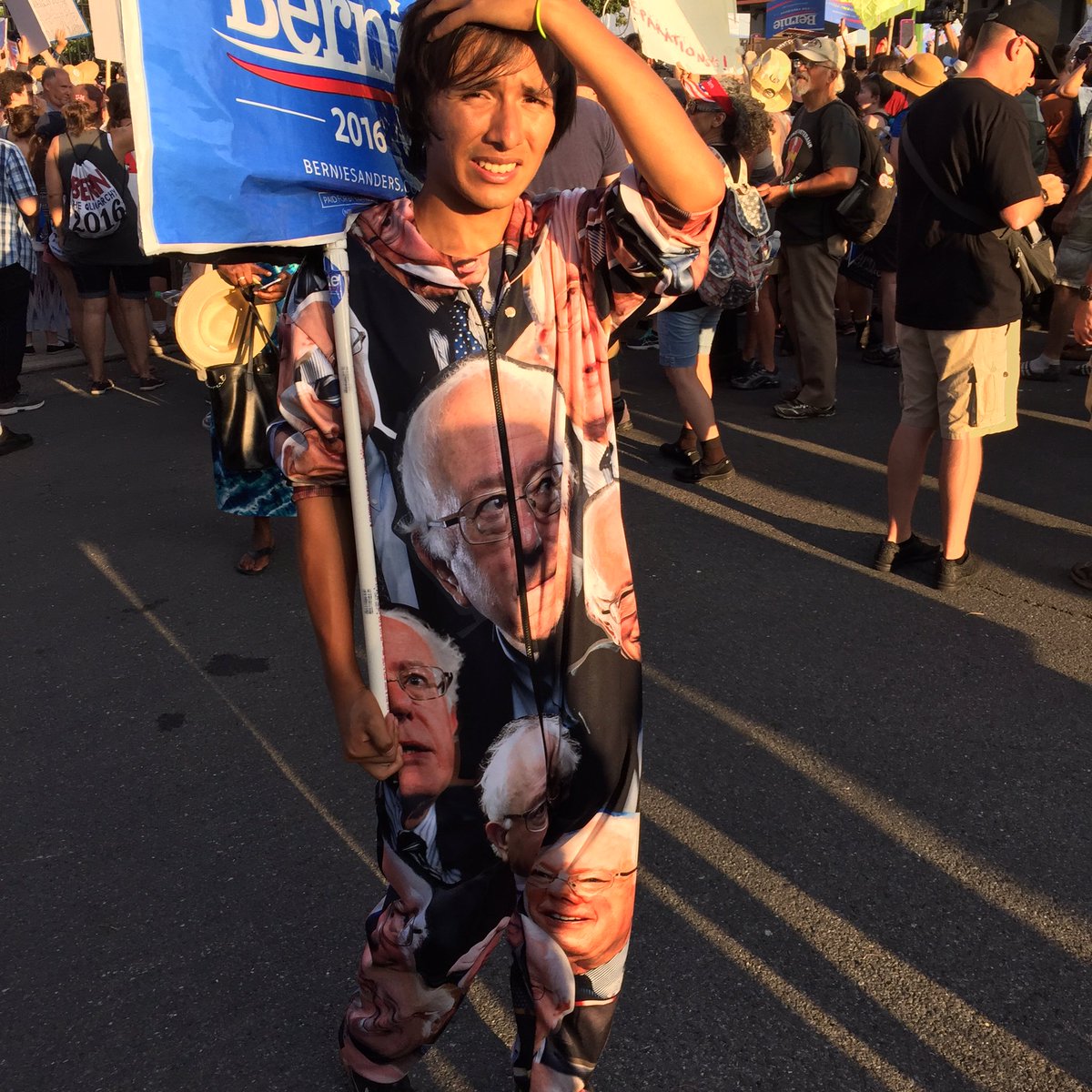 bernie onesie