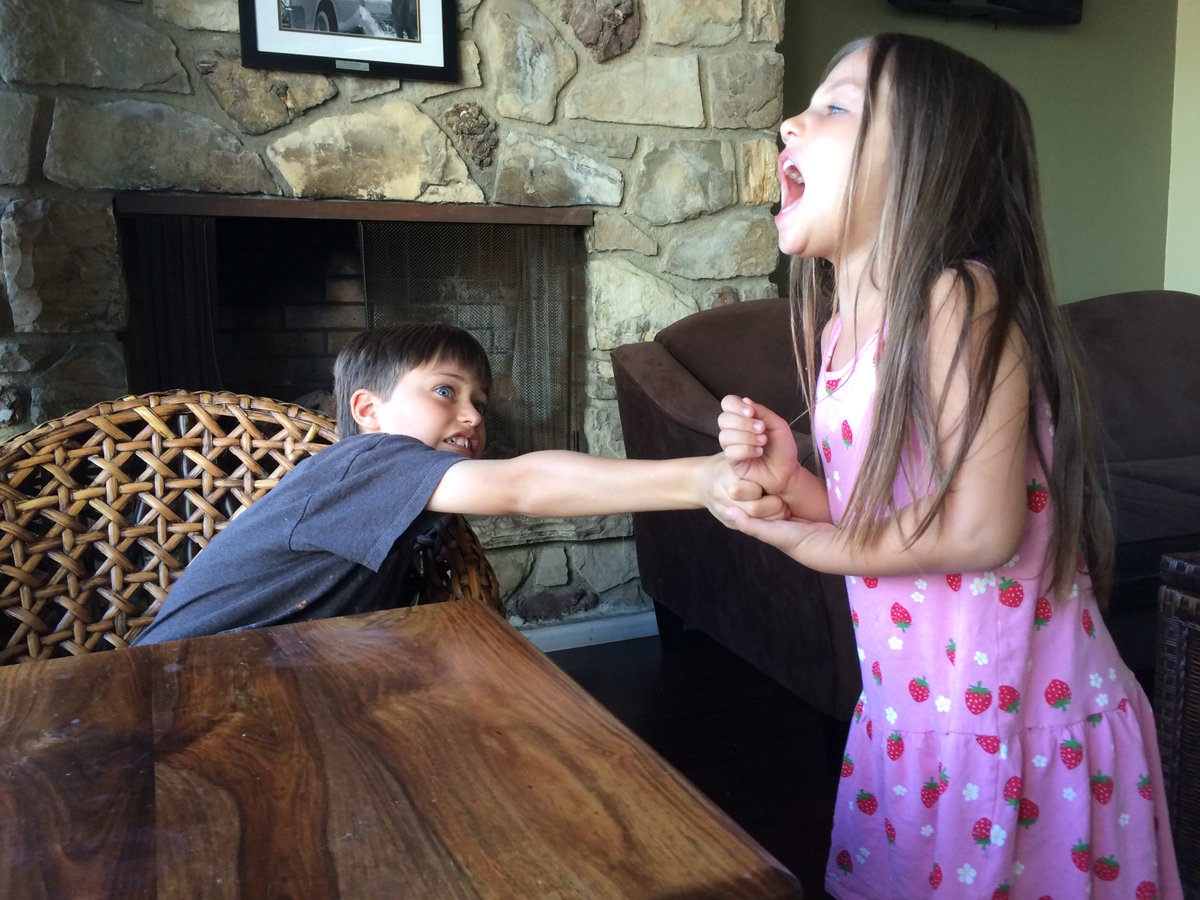 When your big brother pinches you and you cry knowing he's getting punished. #SillyThingsToBeMadAbout
