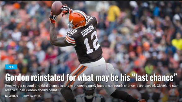 MyMindOnSports's tweet photo. Gordon reinstated for what may be his “last chance” by @NavidKhoiReal1 https://t.co/8mwEmYoHDb #JGordon #Browns #NFL https://t.co/5HoZEUqH4D