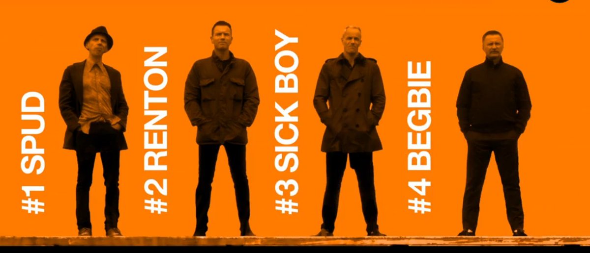 DesignTimes's tweet photo. Helvetica reigns again: Watch the long-awaited first teaser for 'Trainspotting 2' https://t.co/JUzwIfPhxz https://t.co/eLKFnooYZM