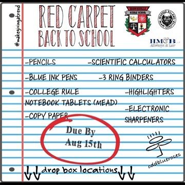 Anyone that wants to donate school supplies by 8/15/16 please DM me !! ✏️✂️📚 #backtoschool… ift.tt/29Y2w81