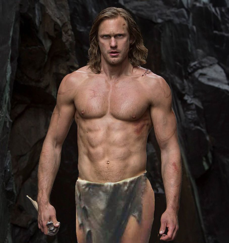 Alexander Skarsgård in a loincloth? A determined FB fan has made a start.
#LegendOfTarzan #SeeItAgain #BigScreen