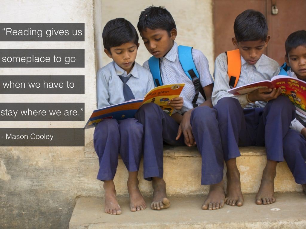 LearningSeed_'s tweet image. We’re inspired by Mason Cooley’s vision of reading &amp;amp; the power of #literacy // Get involved: bit.ly/291jlh5