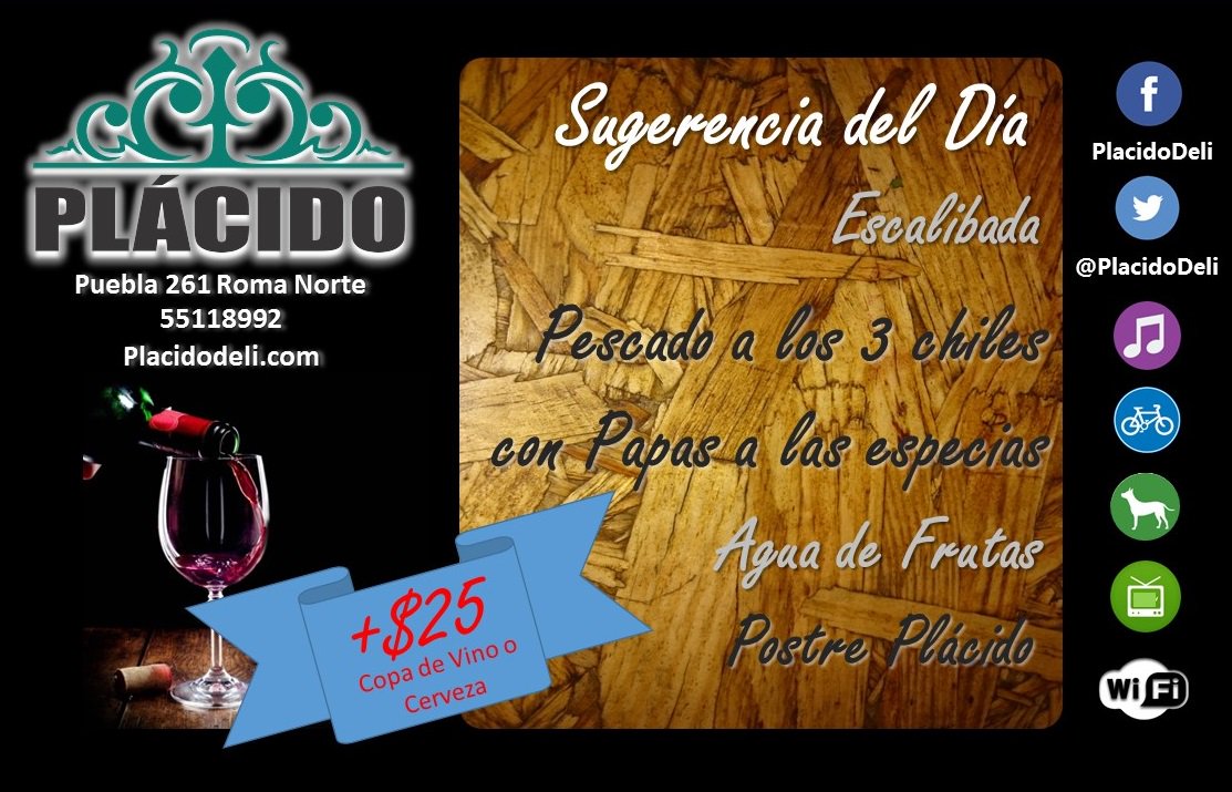 PlacidoDeli's tweet photo. #FelizMartes @Foodimx @SoloEnDF @restaurantecafe @TurRomaCondesa @RomaCondesa @AppetitoMX @LaRomaDF @ZonaRosaCDMX https://t.co/NRLqoQiZqa