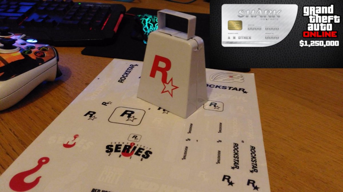asiiyatech's tweet image. Want a chance of wining a #GTA Cashcard, R* Stickers and a Rockstar Cowbell? RETWEET and follow us, Ends Friday