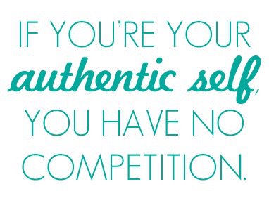 LeadToday's tweet image. Don't compete to be something you're not meant to be. Just be you and you'll be awesome!