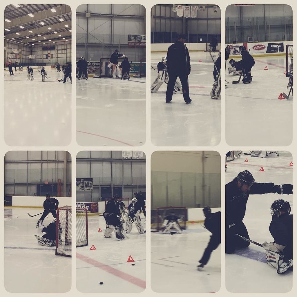 kelvin_cage_24's tweet photo. Great start to our annual camp in #lloydminster #findthepuck #workwork #goalielife https://t.co/ZJMmdgmDTB https://t.co/UtxTIFsZ4B