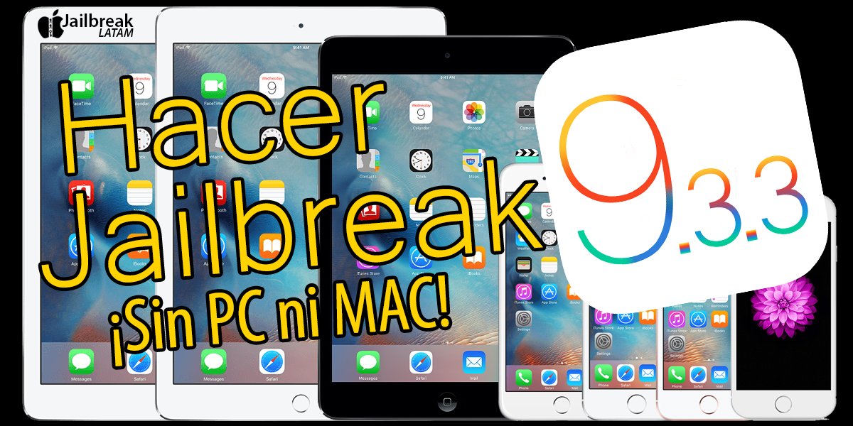 JailbreakLATAM's tweet photo. ¿Cómo hacer el #Jailbreak en #iOS933/9.2 sin #PC #MAC desde #Safari? AQUÍ EN NUESTRA WEB: https://t.co/4GdeCrvfc8 https://t.co/S6nzcpQavL