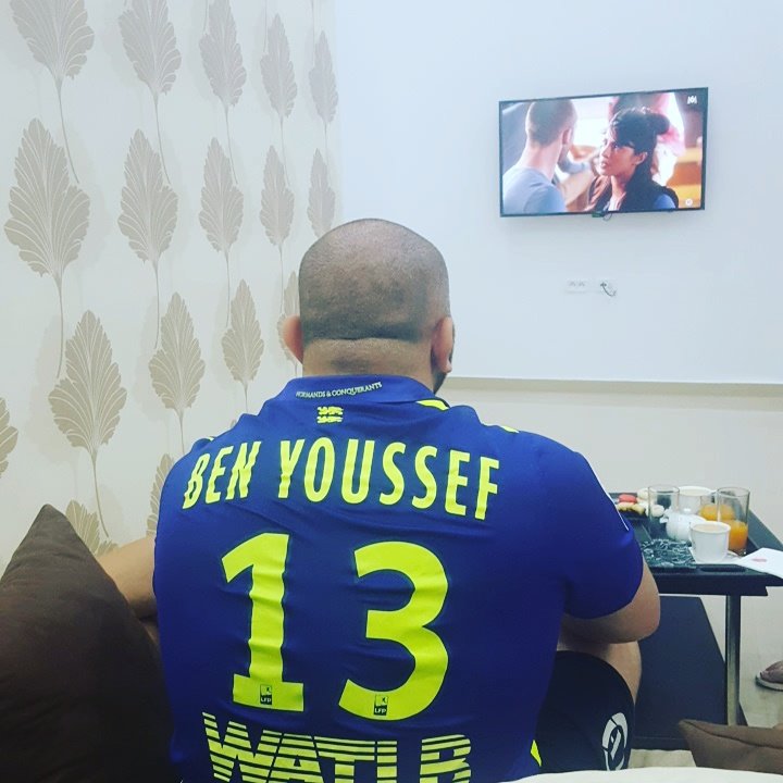 Dédicace au frérot <a href="/IssamSBY/">IssamSBY</a> #Tunisie #Bizerte #JoubliPasDouJeViens <a href="/SMCaen/">Stade Malherbe Caen</a> #Conquerant #TahiaTounes <a href="/Watibonline/">Label WATI B</a>
