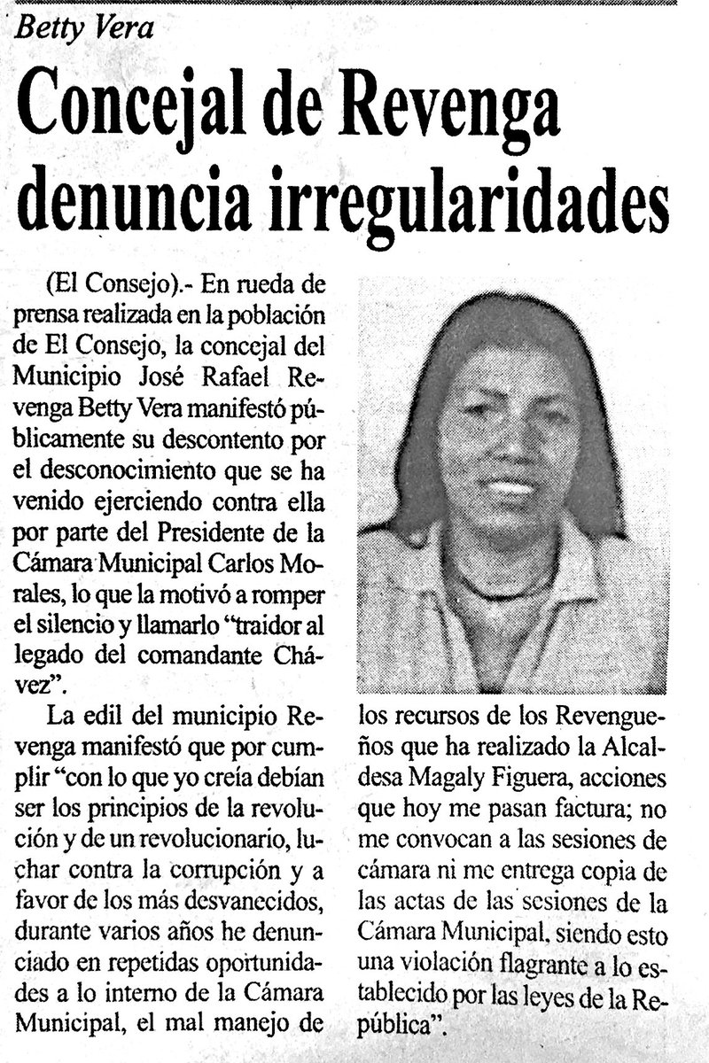 ManuelGGM's tweet photo. Concejal del PSUV denuncia corrupción en el estado Aragua. https://t.co/bHXOuxk95t
