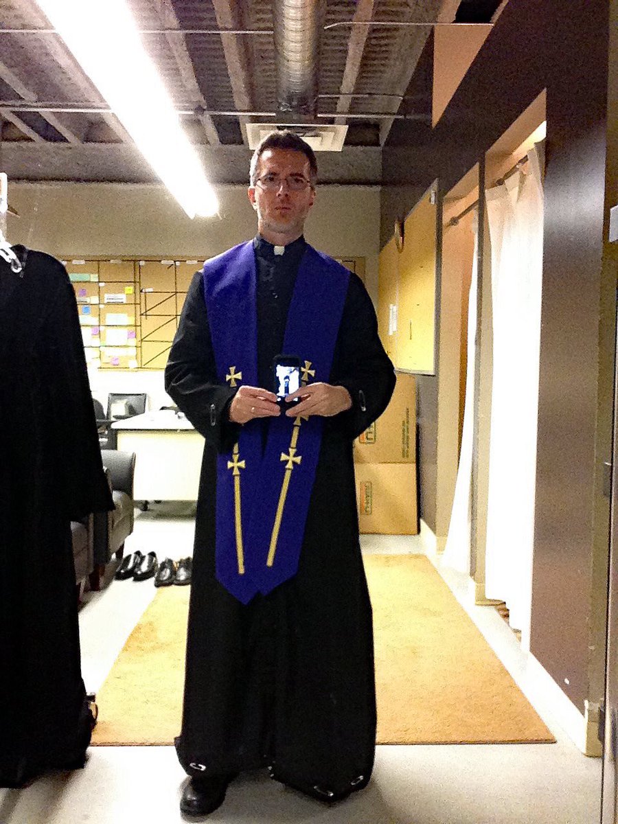 Tom Mclaren On Twitter 2 Yrs Ago Wardrobe Fitting For Exorcism