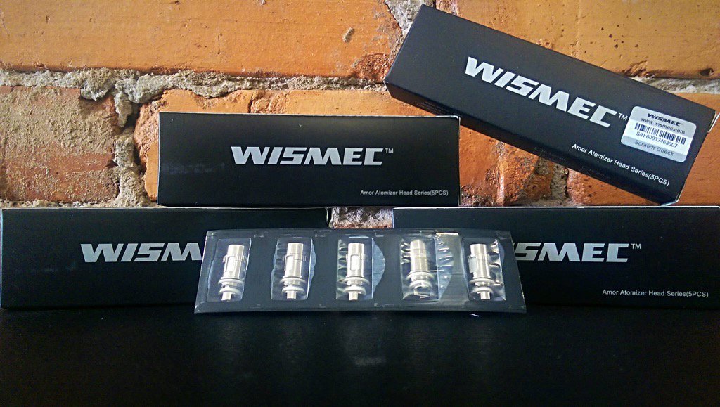 atomizedinc's tweet image. Wismec Amor tank replacement coils available for purchase