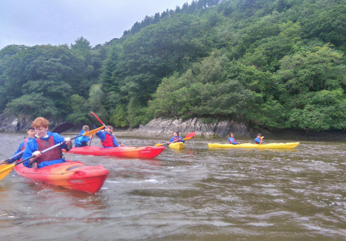 WillKilgore_OBT's tweet photo. #seriousadventure for Hahn team starting their expedition on the Afon Mawddach @OutwardBoundUK https://t.co/OAhyW41Nhx